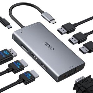USB-C Docking Station for Dual Monitor Setup