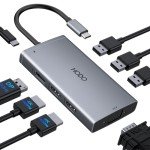 USB-C Docking Station for Dual Monitor Setup