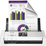 Brother ADS-1700W Wireless Document Scanner - Fast & Easy