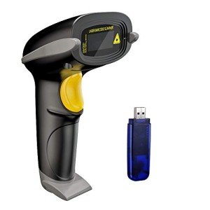NADAMOO Wireless Barcode Scanner with USB Receiver