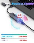 Wavlink 2-in-1 USB C to Ethernet Adapter