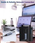 Wavlink 2-in-1 USB C to Ethernet Adapter
