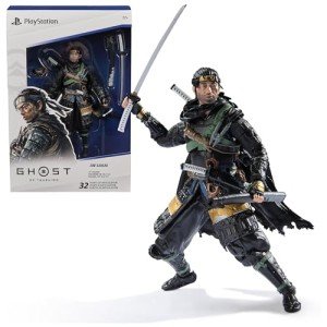 Jin Sakai Samurai Action Figure with Accessories