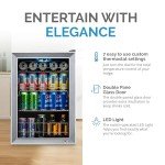 NewAir 90 Can Stainless Steel Beverage Cooler