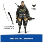 Jin Sakai Samurai Action Figure with Accessories