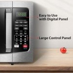 Toshiba 1.2 Cu Ft Countertop Microwave with Sensor