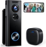 XTU Wireless 2K Video Doorbell with Chime