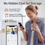 XTU Wireless 2K Video Doorbell with Chime