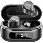 TOZO Active Noise Cancelling Wireless Earbuds with 59H Playtime
