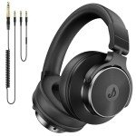Rumoon Wired Over-Ear Studio Monitor Headphones