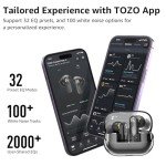 TOZO Wireless Earbuds with Active Noise Cancelling