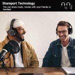 Rumoon Wired Over-Ear Studio Monitor Headphones