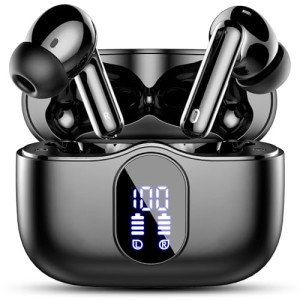 Bluetooth 5.3 Wireless Earbuds with Noise Cancelling