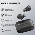 TOZO Active Noise Cancelling Wireless Earbuds with 59H Playtime