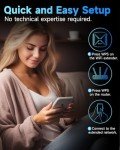 WiFi 6 Range Extender, Dual-Band Signal Booster