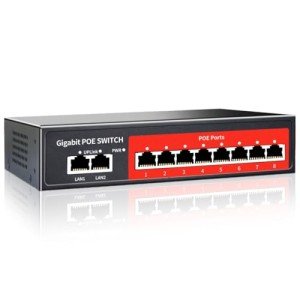 8-Port Gigabit PoE Switch with 120W Power