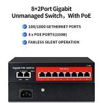 8-Port Gigabit PoE Switch with 120W Power