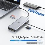 13-in-1 USB C Docking Station for Laptops