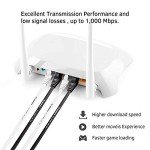 10ft Cat 6 Ethernet Cable 5-Pack - Flat Design