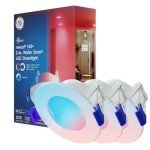 GE Reveal HD+ Smart LED Downlight (3 Pack)