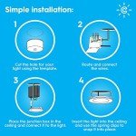 GE Reveal HD+ Smart LED Downlight (3 Pack)