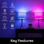 Geeni Prisma Color Changing Smart Light Bulbs - 2 Pack