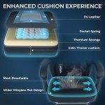 Ergonomic Massage Gaming Chair with Footrest