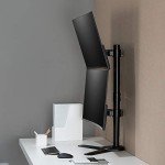 AVLT 38" Dual Ultrawide Monitor Mount Stand