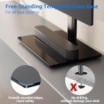 Vertical Monitor Stand for Up to 42-Inch Screens