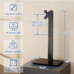 Vertical Monitor Stand for Up to 42-Inch Screens
