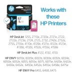 HP 67 Tri-Color Ink Cartridge for DeskJet/ENVY