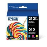 EPSON 212 Claria Ink Cartridge Combo Pack
