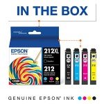 EPSON 212 Claria Ink Cartridge Combo Pack