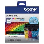 Brother LC4063PK Cyan, Magenta, Yellow Ink Cartridges