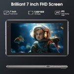 RUIQIAI 7-Inch Android 11 Tablet, 2GB RAM, Expandable