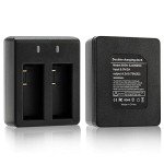 Action Camera 3-Pack Rechargeable Battery & Charger