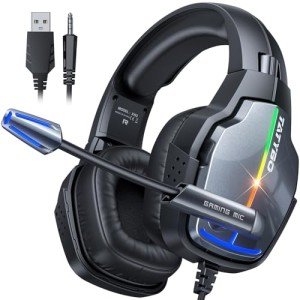 Tatybo RGB Gaming Headset with Premium Stereo Sound