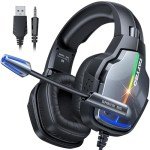 Tatybo RGB Gaming Headset with Premium Stereo Sound