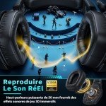 Tatybo RGB Gaming Headset with Premium Stereo Sound