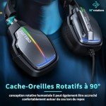 Tatybo RGB Gaming Headset with Premium Stereo Sound