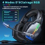Tatybo RGB Gaming Headset with Premium Stereo Sound