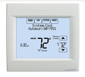 Honeywell Vision Pro 8000 WiFi Touchscreen Thermostat