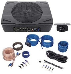 Rockville SS8P 400W Under-Seat Car Subwoofer Kit