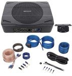 Rockville SS8P 400W Under-Seat Car Subwoofer Kit