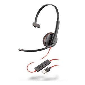 Plantronics Blackwire 3210 Wired Single Ear Headset