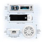 BOSS MCK632WB.6 Bluetooth Car Stereo & Speakers