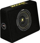 Kicker 10" CompC Subwoofer with Slim Enclosure