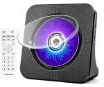 Portable Bluetooth CD Player with Speakers and Remote