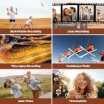 64MP 4K Vlog Camera with Dual Lens & Accessories