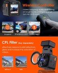 Vantrue E1 Mini Dash Cam with WiFi & GPS